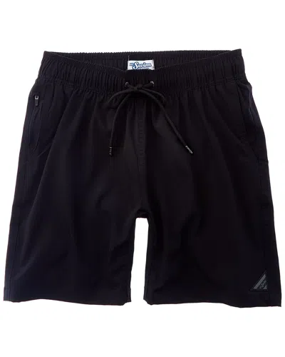 Mr.swim Mr. Swim Tonal Hybrid Trunk In Black