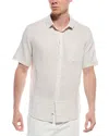 Mr. Swim Stripe Linen-blend Shirt