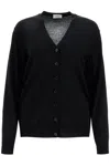 Mrz Virgin Wool Cardigan In Black
