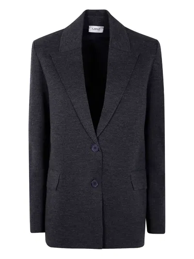 MRZ NOTCHED-LAPEL WOOL JACKET