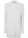 Mrz Oversized Blazer In White