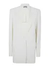 Mrz Oversized Blazer In White