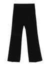 Mrz Wool Trousers In Black