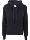 Mrz Wool And Cashmere Hoodie In Black