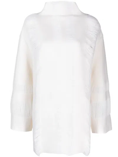 MRZ 高领垮肩毛衣