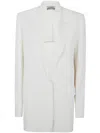 Mrz Oversized Blazer In White