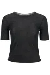 Mrz Jacquemus Le Bisou Perle In Black