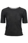 Mrz Jacquemus Le Bisou Perle In Nero (black)