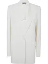 Mrz Oversized Blazer In White
