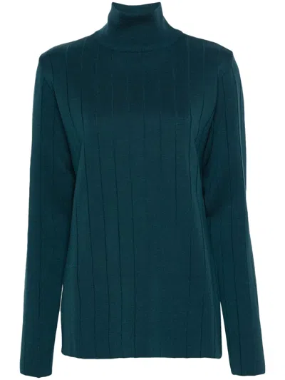 Mrz Virgin-wool Jumper In Blue