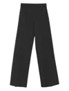Mrz Wool Trousers In Black