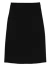 Mrz Pencil Skirt In Black