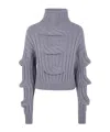 Mrz Wool Sweater In Gray