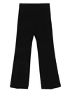Mrz Wool Trousers In Black