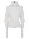 Mrz Cardigan Sleeve Detail Clothing In White