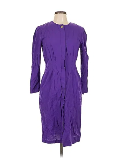 Pre-owned Ms. Basia California Cocktail Dress In Purple