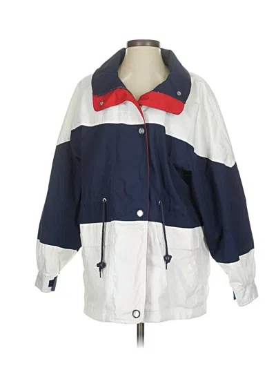 Pre-owned Ms. Cambridge Raincoat In White