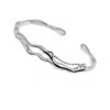 Ms. Donna Women's Branch Shaped Sterling Silver Adjustable Bangle In Silver