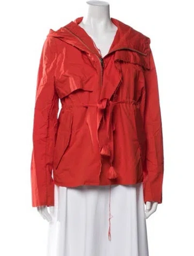 Pre-owned Ms Min Jacket In Orange