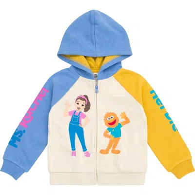 Ms. Rachel Babies'  Fleece Zip-up Hoodie In Multi Rachel Herbie