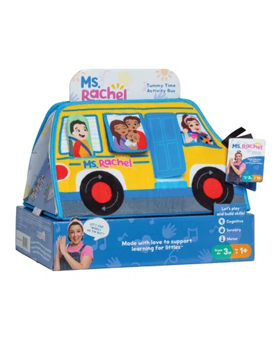 Ms. Rachel Kids' Official Tummy Time Activity Bus In Multi Color