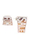 Msb Cameo Womens 18k Gold For Sale Dangle Mono Earring Multicolor In Multi
