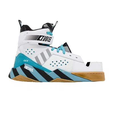Pre-owned Mschf Bwd High 'white Black Blue'