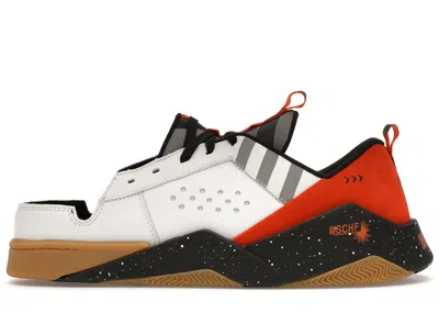 Pre-owned Mschf Men's  Bwd Shoe Sneakers In White/orange/black
