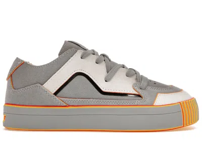 Pre-owned Mschf Men's  Gobstomper Graylag Goose Edition Sneakers In Grey/white