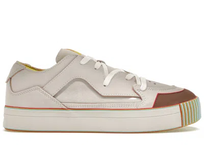 Pre-owned Mschf Men's  Gobstomper Jimmy Fallon Edition Sneakers In Off White/red/yellow