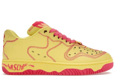 Pre-owned Mschf Men's  Super Normal 2 Friends And Family Sneakers In Raspberry Lemonade Yellow