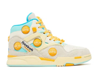 Mschf X Pump Omni Zone Ix 'sunbleached' In White
