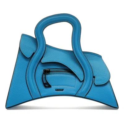 Pre-owned Mschf Women's  Global Supply Chain Telephone Handbag In Blue