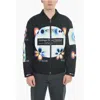 Msftsrep Cootn Twill Hydrogen Wave Jacket With Gradient Print