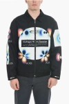 Msftsrep Hydrogen Wave Graphic-print Cotton-jersey Hoody