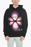 Msftsrep Gradient Effect Printed Hoodie