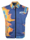 Msftsrep Trippy Summer Gilet In Multi