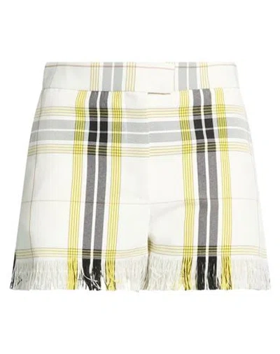 Msgm Woman Shorts & Bermuda Shorts White Size 0 Polyester