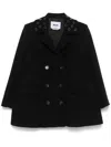 Msgm Eyelet-detail Coat