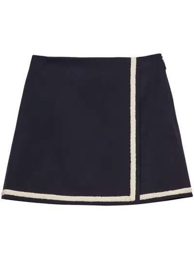 MSGM A-LINE MINI SKIRT
