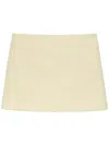 Msgm A-line Mini Skirt With Textured Surface