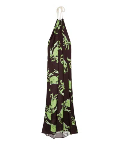 MSGM MSGM ABITO/DRESS BROWN