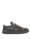 Msgm Acbc X  Fantastic Green Man Sneakers Grey Size 8 Leather In Gray