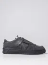Msgm Acbc X  Sneakers In Leather And Repet In Grey