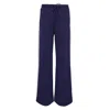 Msgm A'jour Embroidery Drawstring Sweatpants In Blue
