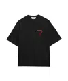 Msgm Man T-shirt Black Size L Cotton In Black