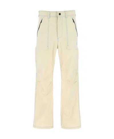 MSGM MSGM MID-RISE STRAIGHT LEG TROUSERS
