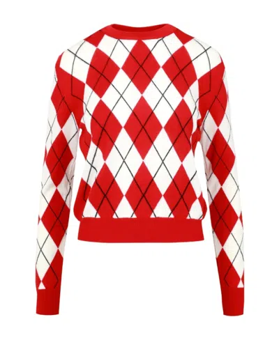 MSGM MSGM LONG-SLEEVED CREWNECK KNITTED JUMPER