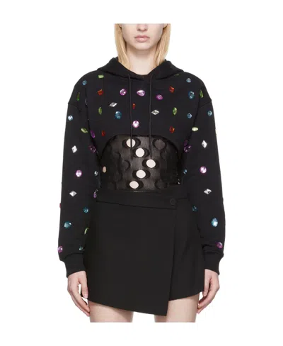 MSGM ASYMMETRIC-WRAP SKORT