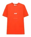 Msgm T-shirt With Logo In Red